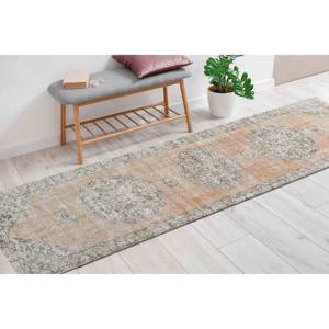 Orange Oriental Vintage Style <b>Chenille</b> Turkish <b>Rug</b> Printed <b>Rug</b>,<b>Chenille</b> <b>Rug</b> - Product Image 1