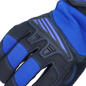 Guantes de protección mecánica de seguridad TPR de cuero sintético de impacto de petróleo y Gas de alta calidad, guantes antideslizantes TPR para combatir incendios - Product Image 6