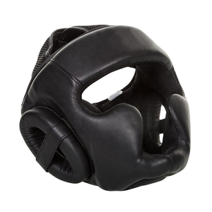 <b>Head</b> Guards Boxing Professional Rubber Helmet PU Material Kick Boxing <b>Head</b> Guard Rubber Helmet - Product Image 1