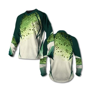 Diseño personalizado Sublimación Pesca Rash Guard UPF 50 Camisetas de manga larga Jersey Ropa elegante Camisa de pesca de manga larga de secado rápido - Product Image 1
