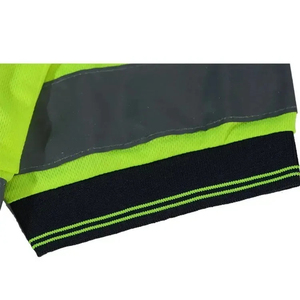 Custom Logo Construction <b>T</b> <b>Shirts</b> Industry Hi-vis Reflective Safety Daily Work Breathable Short Sleeve Pocket <b>T</b>-<b>shirts</b> - Product Image 3