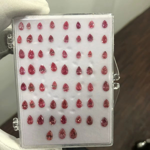 Diamants de laboratoire en vrac en forme de poire, clarté VVS VS, toutes couleurs, pierres brutes en stock - Product Image 1