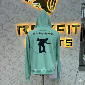 Sudadera con Capucha Rexfit Sports con Estampado Personalizado para Hombre, Transpirable, Informal, con Cierre Completo, Último Diseño - Product Image 6