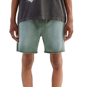 Nouveaux shorts délavés pour hommes, best-sellers 2026 |   Tissu léger 100% coton |   Coupe ample respirante |   Vêtements de rue décontractés d'été - Product Image 6