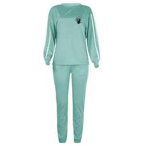 Fabricante de Ropa Deportiva para Mujer al por Mayor, Personalizada, Económica, 100% Algodón Orgánico, Transpirable, de Secado Rápido, Conjuntos Deportivos, Pantalones Deportivos, Chándales - Product Image 1