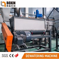 Máquina de Reciclaje de PET Automática Boxin de 500 kg/h, Trituradora y Lavadora de Desechos de PET para Fábrica de Lavado de Plástico