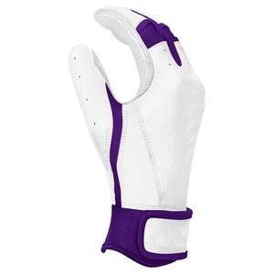 Gants de frappeur de baseball en cuir véritable Adultes Professionnels Hommes Femmes Softball Custom Made Hook Loop/Snap Closure Quick-Dry - Product Image 4