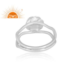 Handcrafted Latest Design Fine Sterling <b>Silver</b> <b>Statement</b> <b>Ring</b> Custom Jewelry For Women Gift For Her - Product Image 4