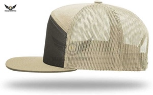 Recién llegado, gorras de camionero de malla con logotipo personalizado para hombres, transpirables y populares para uso en exteriores, servicio OEM disponible al por mayor - Product Image 4