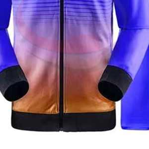 Ensemble de jogging unisexe, vêtements de sport, survêtement deux pièces, fabrication directe, survêtement de jogging slim pour homme, survêtement de sport pour la salle de sport, logo personnalisé - Product Image 3