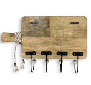 Natural <b>Wood</b> Wall Hooks Minimalist Hat Hanger Easy Install Wall Mount Wooden Peg Knob for Hanging Coat <b>Towel</b> Cap Bag Jacket - Product Image 3