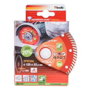 Accessoire pour meuleuse diamantée KWB, disque diamanté 125 mm, produit spécial 724540 - Product Image 3