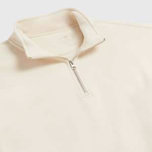 Sudadera de Forro Polar con Cierre de Cremallera de Invierno para Hombre, Bordada, 100% Algodón, Servicio Personalizado OEM - Product Image 1