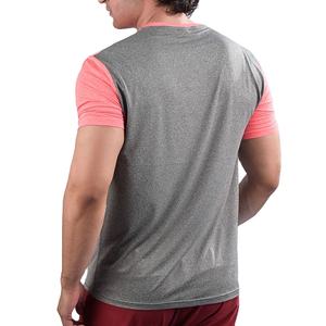 Camiseta 100% Poliéster 210 Gsm Muscle Fit 170 Gsm 200 Gsm, Material de Alta Calidad, Ropa Deportiva de Moda para Gimnasio, Personalizable OEM - Product Image 2