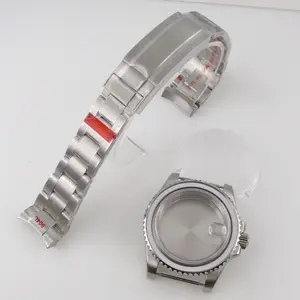 Free shipping low moq BLIGER 40mm watchcase for watch Watch Case dial case parts for watch