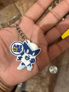 Llavero de silicona cómodo y duradero de la mejor calidad para mochilas de gimnasio escolar o uso deportivo a la venta - Product Image 2