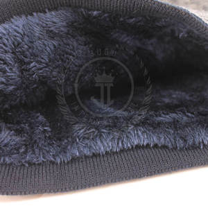 Bonnet en laine de style moderne fabriqué au Pakistan, couleur unie, logo personnalisé, adulte, réglable, haute qualité - Product Image 5