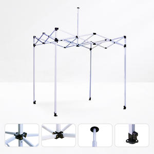 เต็นท์ป็อปอัพพร้อมกรอบอลูมิเนียมกันน้ำ PC สำหรับกิจกรรมกลางแจ้งงานแสดงสินค้าและโลโก้โฆษณาธงป๊อปสตาร์ - Product Image 3