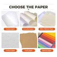 Usine d'impression de livres reliés personnalisés OEM, service d'impression de livres personnalisés en couleur pour les marques alimentaires et les éditeurs