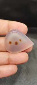 Venta al por Mayor de UDGEMS, Cabujón de Ágata Natural de Montana, Joyería Blanca Hecha a Mano de Jaipur, MOQ 100g, Tamaños Variados, Comprar en Línea - Product Image 5