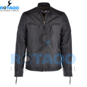 Cheap Price <b>Men</b> Leather <b>Jackets</b> New Arrival <b>Men</b> Leather <b>Jackets</b> Customise Color Leather <b>Jacket</b> - Product Image 1
