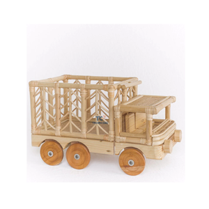 Nouveautés Voiture pour enfants en rotin écologique et durable Jouet pour enfants Voiture pour enfants Jouet en rotin - Product Image 4