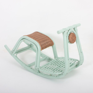 Patinete ecológico de ratán para niños, paseo juguetón en vehículo, lindo coche basculante para bebés, motocicletas para niños - Product Image 1