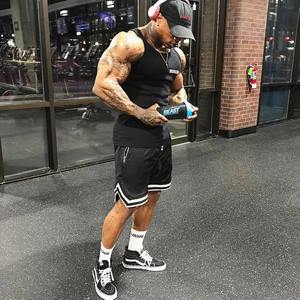 Short de course décontracté pour homme, short d'été ample en maille pour basket-ball, sport, sport, logo personnalisé, respirant avec poche - Product Image 2