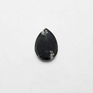 Diamant naturel taille poire 0,67 ct, couleur sel et poivre, pureté VVS1, excellente et bonne taille, pour la fabrication de bijoux - Product Image 2