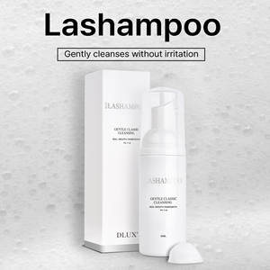 DLUX PROFESSIONNEL DOUX LASHAMPOOING DE KOREALASHAMPOO NETTOYANT SANS HUILE MAQUILLAGE MOUSSE NETTOYANTE DOUX LASHAMPOOING - Product Image 1