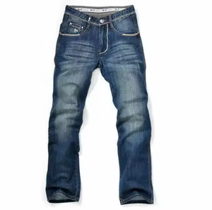 Premium <b>High</b> <b>Waist</b> Vintage <b>Jeans</b> for <b>Men</b> Stylish Hip Hop Gothic Party Wear Comfortable Denim Perfect for Winter Fashion - Product Image 1