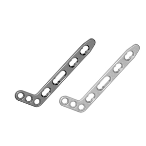 Instrumento quirúrgico ortopédico Bloqueo manual Radio distal dorsal Cabezal de placa en L 3 agujeros Acero inoxidable 316LVM Implantes de titanio - Product Image 2