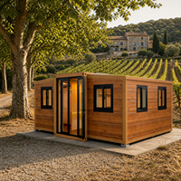 Maison conteneur extensible BlocNEST, bungalow préfabriqué modulaire au design moderne pour la vie de famille et les vacances