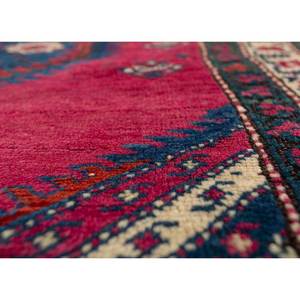 Aalam Hand Knotted Wool <b>Rugs</b> Pink & Purple Medallion Pattern for Home-Paem-6 - Product Image 3
