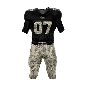 Uniforme de fútbol americano personalizado Material sólido Uniforme de fútbol americano para hombres Hecho en Pakistán - Product Image 1