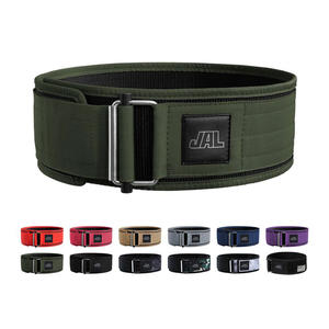 Vente en gros Ceinture d'haltérophilie en nylon à verrouillage rapide Ceintures d'haltérophilie d'entraînement de musculation de fitness et de musculation - Product Image 5