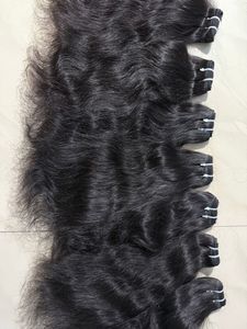 Vendeurs de cheveux vierges vente en gros pas cher 100 pour cent de faisceaux de cheveux humains bruts alignés sur les cuticules 9A Grade Double trame Temple cheveux indiens - Product Image 2