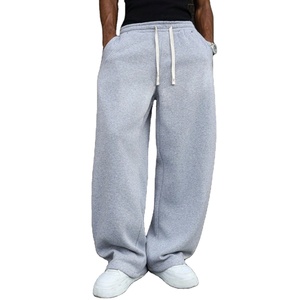 New 2026 Oversized Streetwear Running Pants Men's Loose Fit Casual Sweatpants Street Style Joggers Sweatpants for Men Wear - Product Image 1