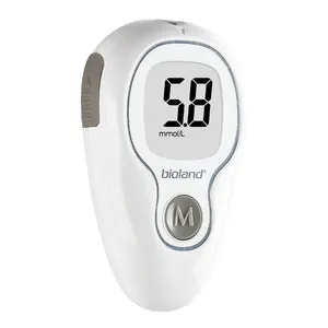 Popüler diyabet dijital Glucometro kan Gluco metre sensörü, kan şekeri monitör kiti kan şekeri test glukometre makinesi