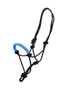 Halters de course de style selle anglaise en nylon de haute qualité avec muserolle tressée pour les propriétaires de chevaux - Product Image 1
