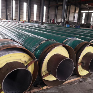 Tubería de Acero Térmica Preaislada, Tubería de Calefacción por Distrito Aislada con Espuma de PU, Tubería de Acero con Aislamiento Térmico para Entierro Directo - Product Image 6
