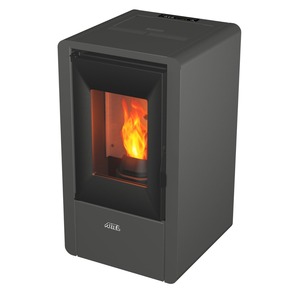 Estufa de Pellets de Madera Duradera de Hierro Fundido y Acero Pequeña de Diseño Tradicional Independiente de Estilo Europeo con Garantía de 2 Años a Bajo Precio - Product Image 2