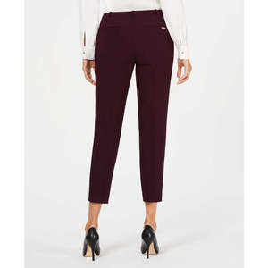 Pantaloni Skinny alla Caviglia Calvin Klein da Donna, Modello Highline, Colore Viola, Taglia 4 Petite, Vita Alta, Tessuto Antirughe, Stile a Matita - Product Image 2