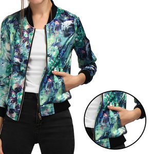 Elegante chaqueta bomber para mujer hecha con materiales de alta calidad ideal para ropa casual chaqueta bomber para mujer con diseño moderno - Product Image 5