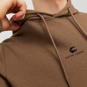 Pull à capuche unisexe couleur unie éponge française respirant séchage rapide mode streetwear vente en gros nouveauté sweats à capuche - Product Image 5