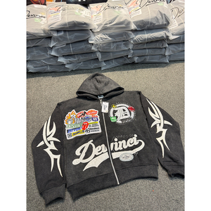 Sudaderas con cremallera para hombre de último diseño de calidad superior para ropa informal 2025 nuevas sudaderas con cremallera para hombre en cantidad a granel - Product Image 4