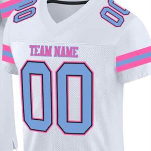 Fabricante de camisetas de fútbol de Francia, camiseta de malla con logotipo personalizado para hombre, camisetas de gran tamaño, camiseta de baloncesto de fútbol - Product Image 5