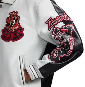 เสื้อแจ็คเก็ตวาร์ซิตี้ผู้ชายแบบลำลองสั่งทำพิเศษ คอตั้ง คุณภาพพรีเมียม  มีจำหน่ายหลายสี - Product Image 2