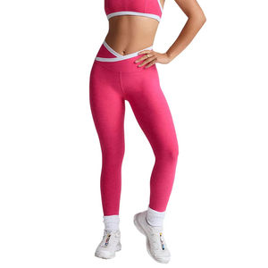 Leggings de yoga pour femmes, taille élastique, taille haute, effet push-up, longueur cheville, leggings de sport décontractés, leggings en spandex pour femmes - Product Image 1