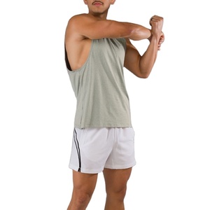 Camiseta Deportiva Holgada para Gimnasio, Culturismo, Entrenamiento, Cómoda, Ligera, Antipilling, Vintage, de Secado Rápido para Hombre - Product Image 4